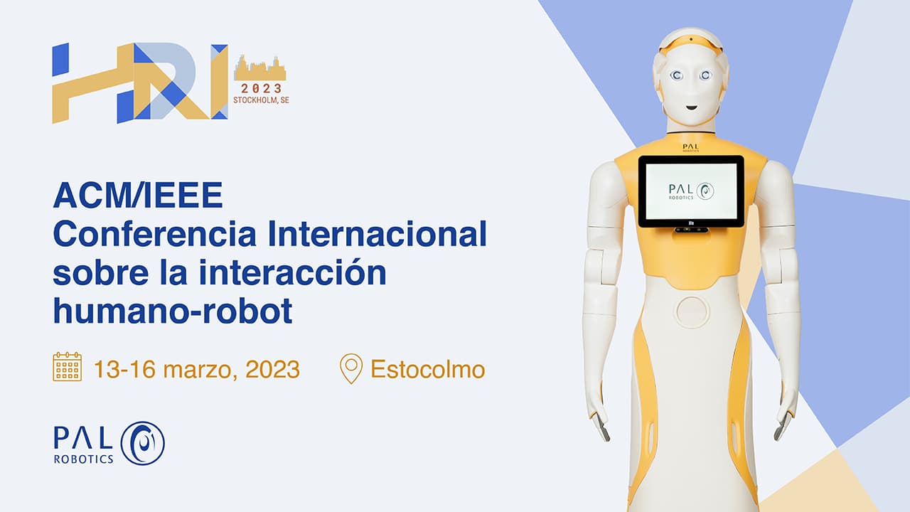 El robot social humanoide ARI estará a la 18ª conferencia internacional de interacción humano-robot (HRI) donde demostrará su capacidades de expresión y narración, mientras que el equipo de investigadores de PAL Robotics formará parte de varios talleres y paneles.