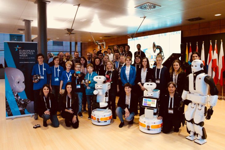 PAL Robotics' team at the ERW 2018