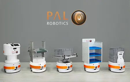Los modelos del robot de logística y entrega TIAGo Base