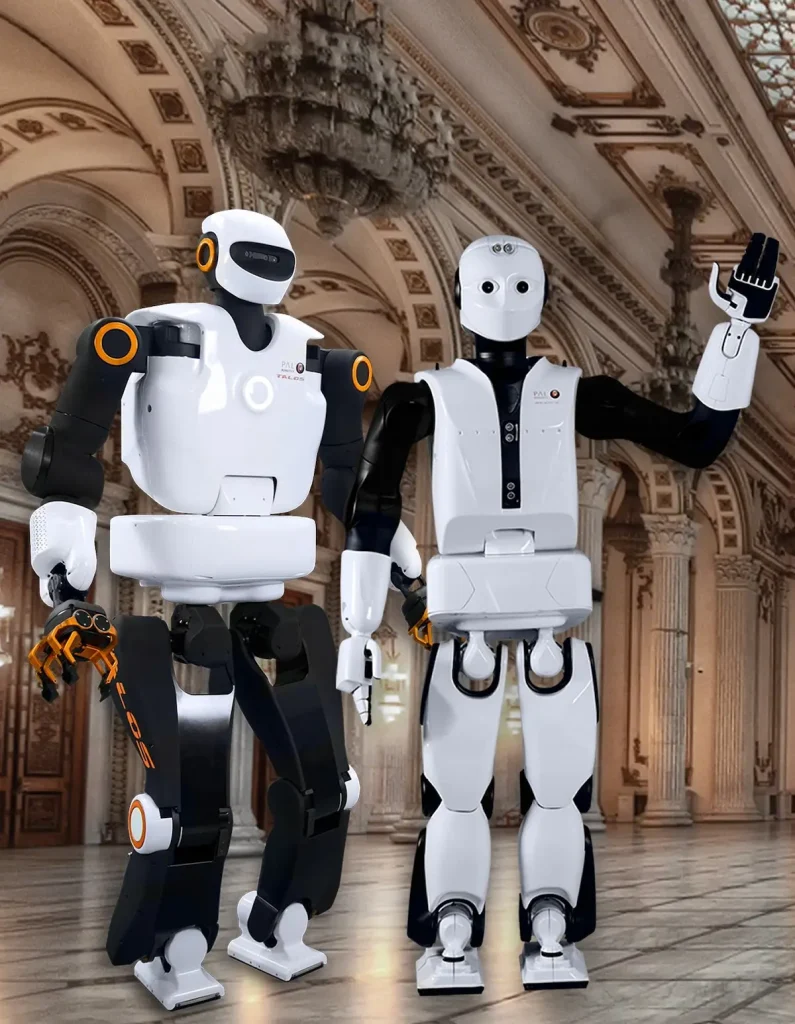 The robots TALOS and REEM-C at the European Robotics Forum 2019
