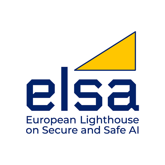 Logo of the European Project ELSA for a safe and secure AI