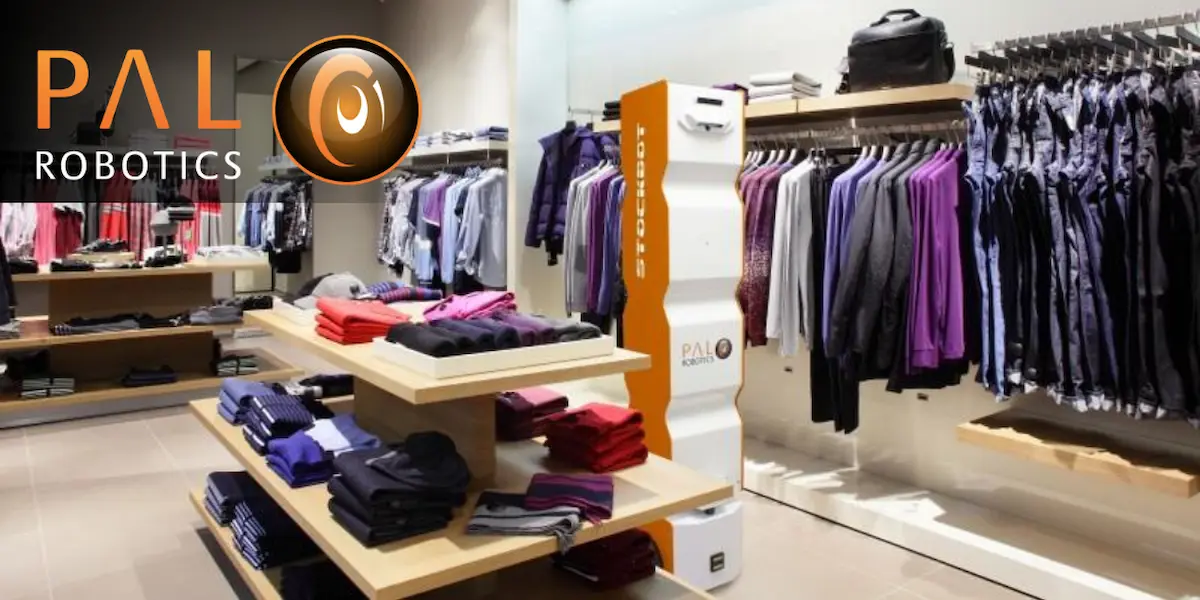 The retail robot StockBot automates inventory in a clothes store