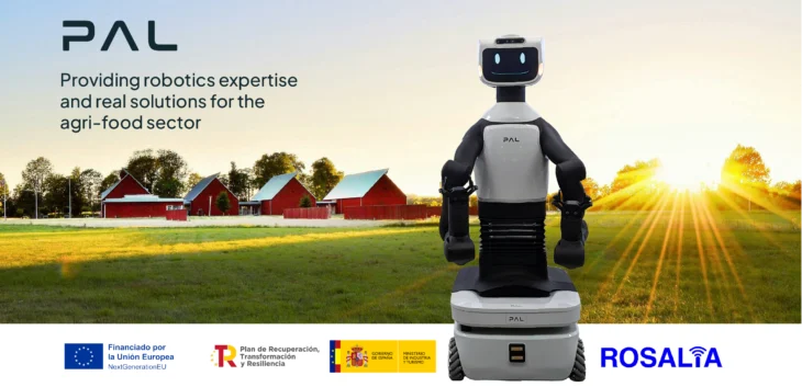 TIAGo Pro, the mobile manipulator designed by PAL Robotics in the food industry