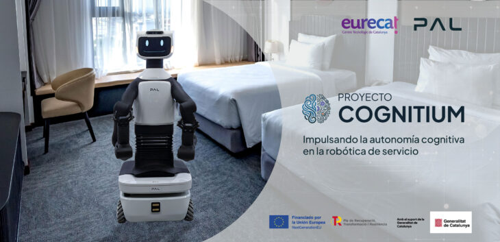 Proyecto COGNITIUM. TIAGo Pro en hoteles.