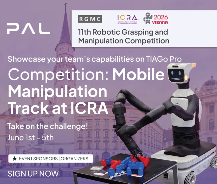 ICRA 2026 | Robotic Grasping and Manipulation Competition (RGMC)