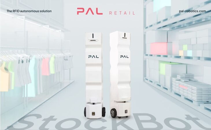 StockBot, our autonomous RFID robot, in Retail
