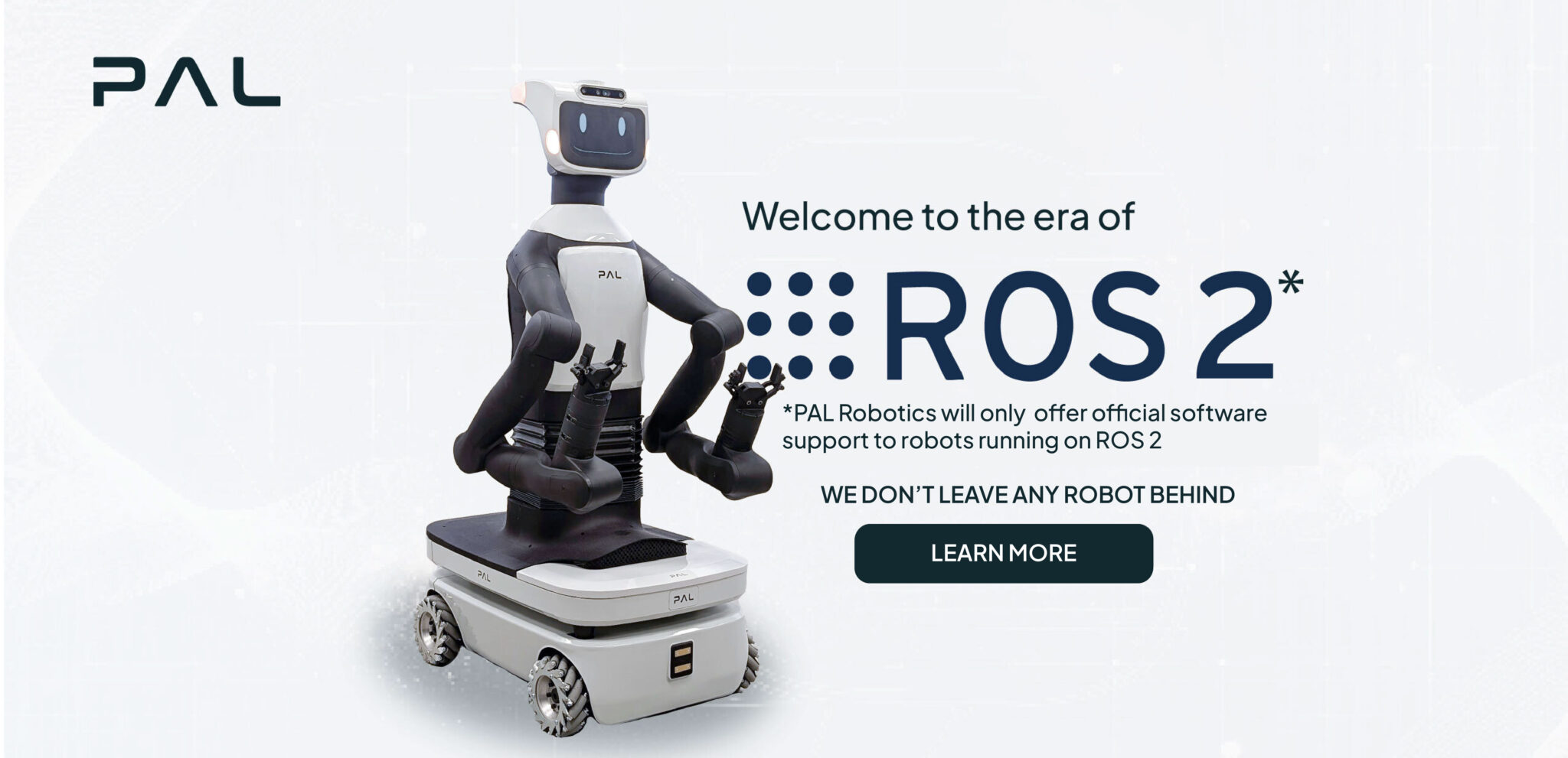 Support Pal Transitioning to ROS2 | PAL Robotics News