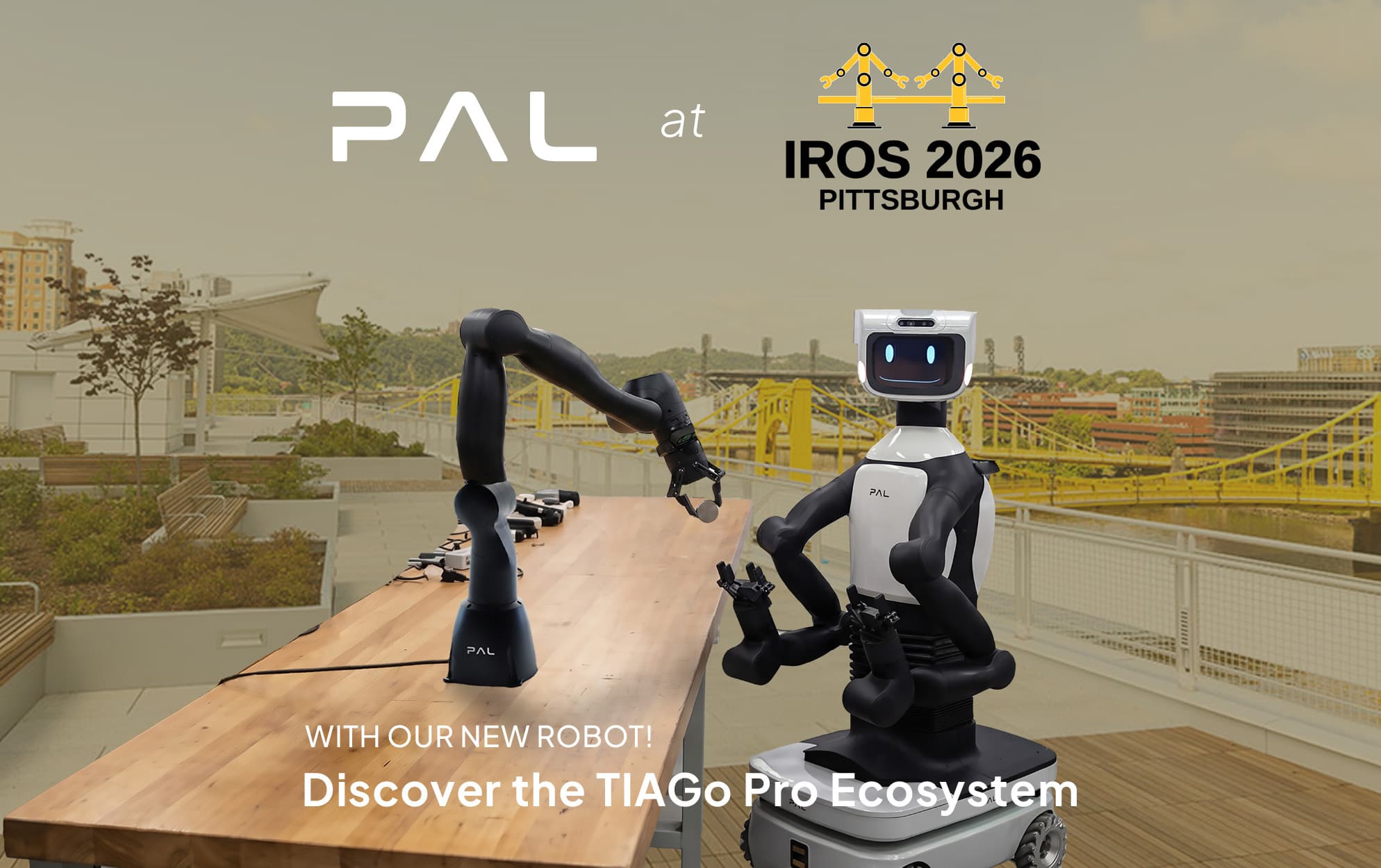 TIAGo Pro Arm with TIAGo Pro