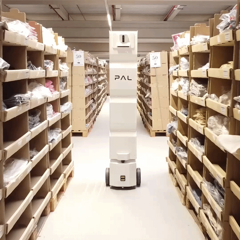 Autonomous Inventory Robot in Warehouse