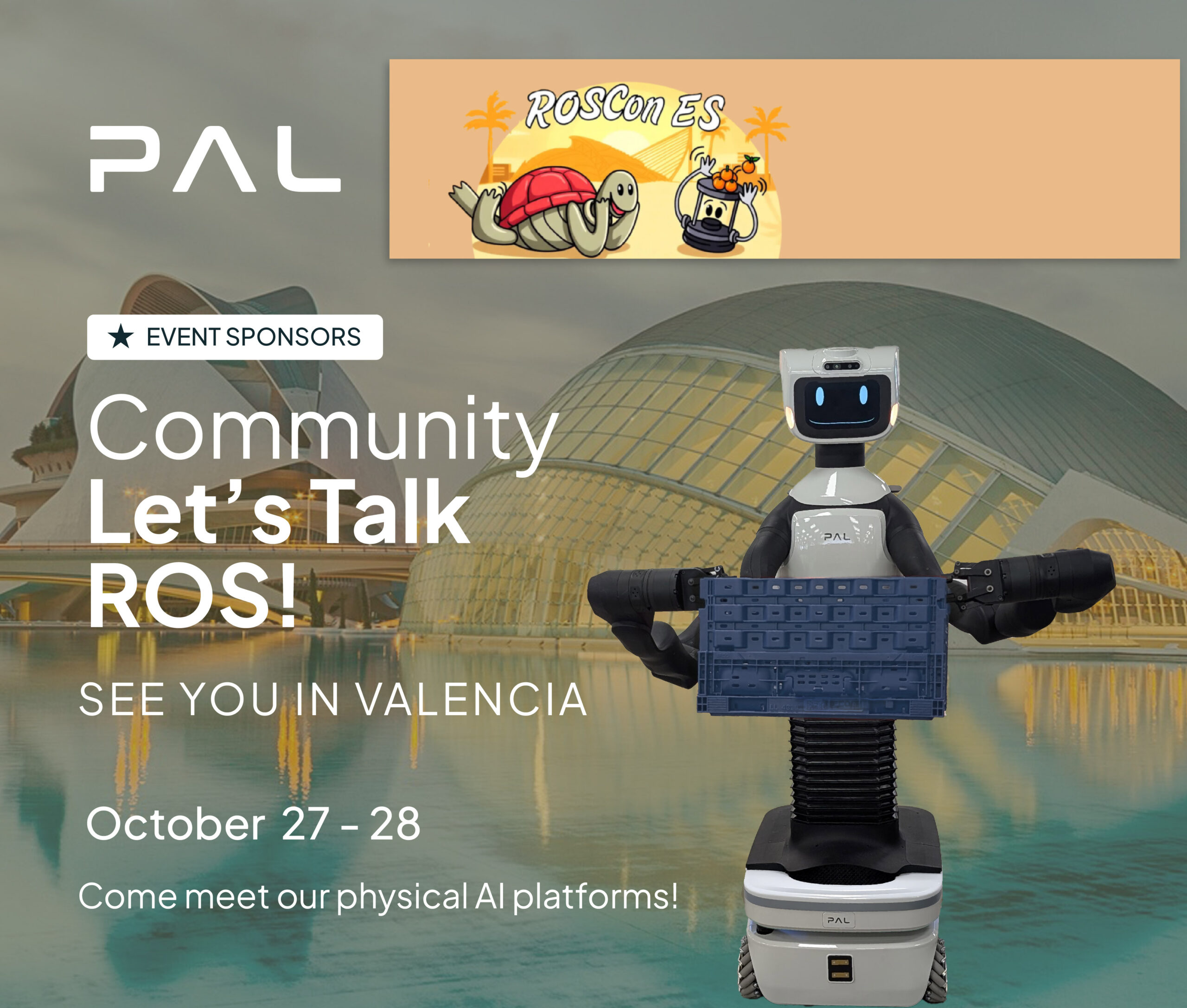 TIAGo Pro at ROSCon Spain